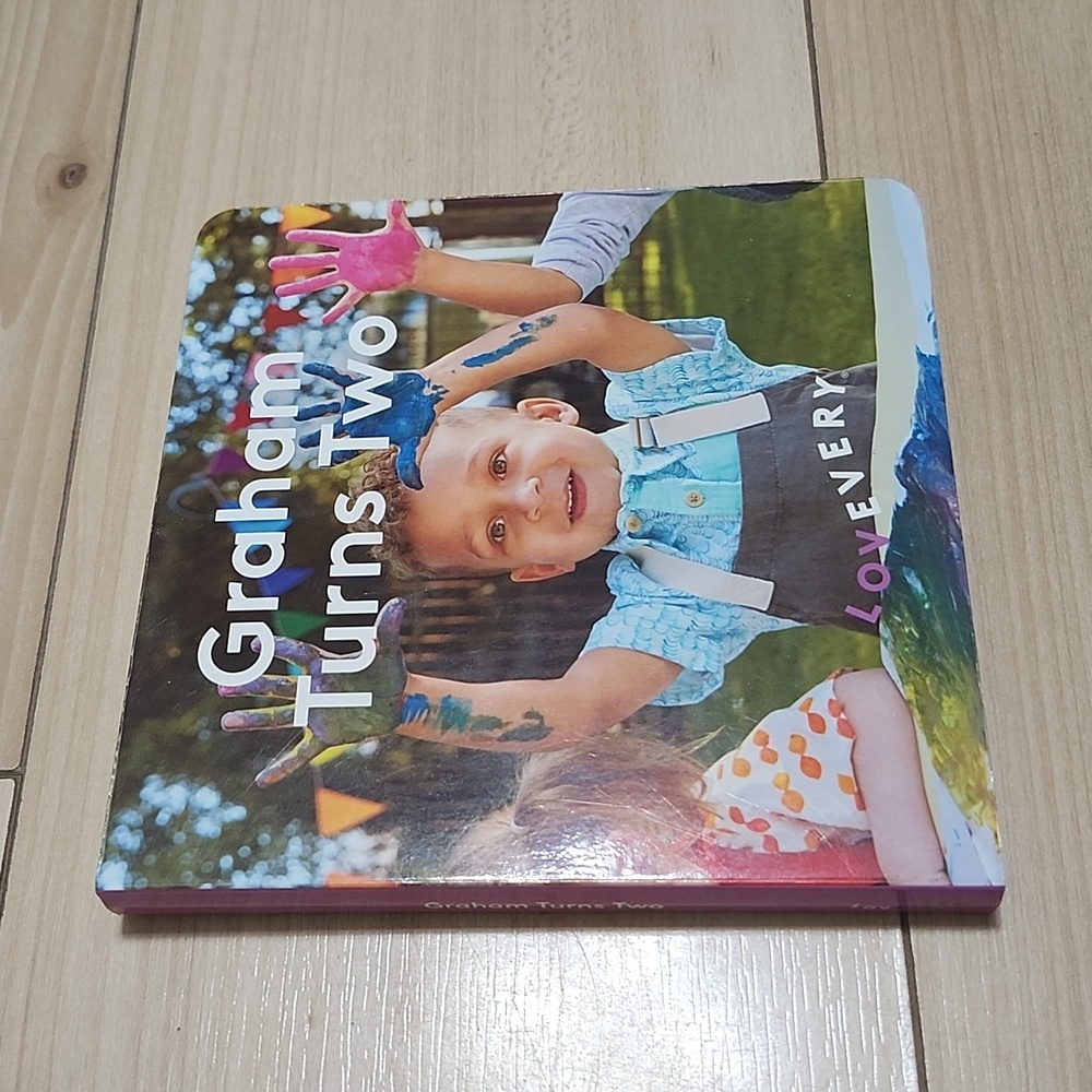 Graham turns two book by lovevery